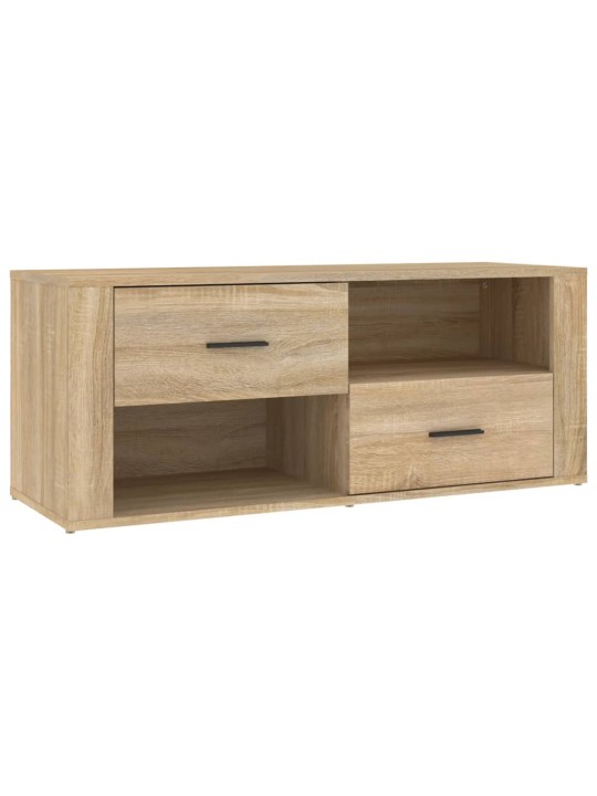 TV skříňka dub sonoma 100 x 35 x 40 cm kompozitní dřevo