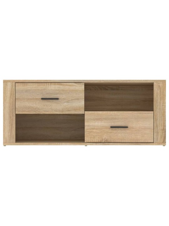 TV skříňka dub sonoma 100 x 35 x 40 cm kompozitní dřevo