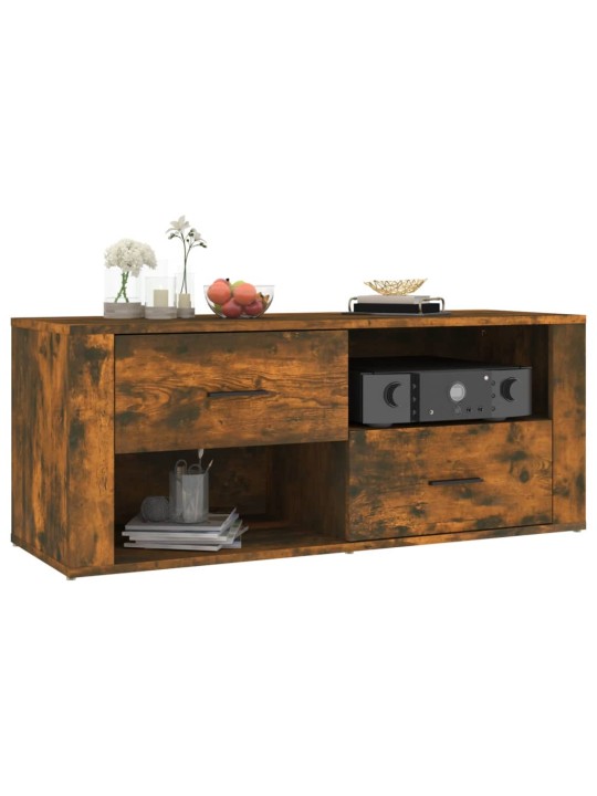 TV skříňka kouřový dub 100 x 35 x 40 cm kompozitní dřevo