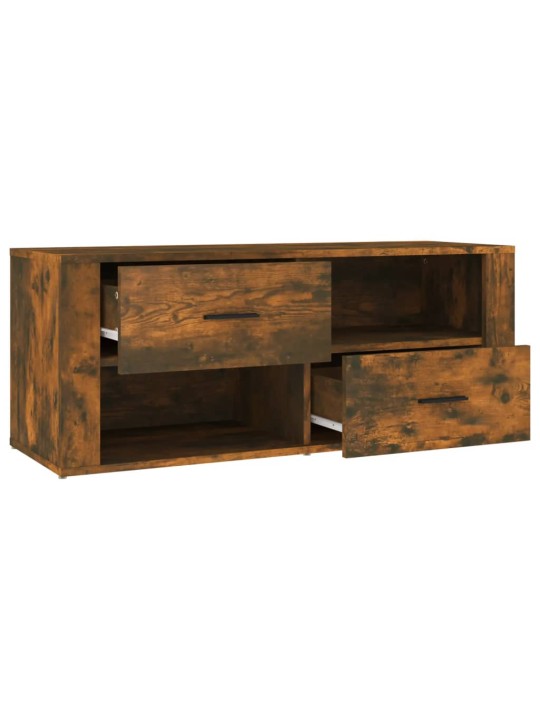 TV skříňka kouřový dub 100 x 35 x 40 cm kompozitní dřevo