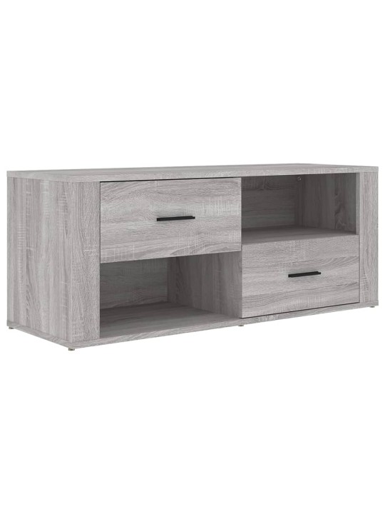 TV skříňka šedá sonoma 100 x 35 x 40 cm kompozitní dřevo