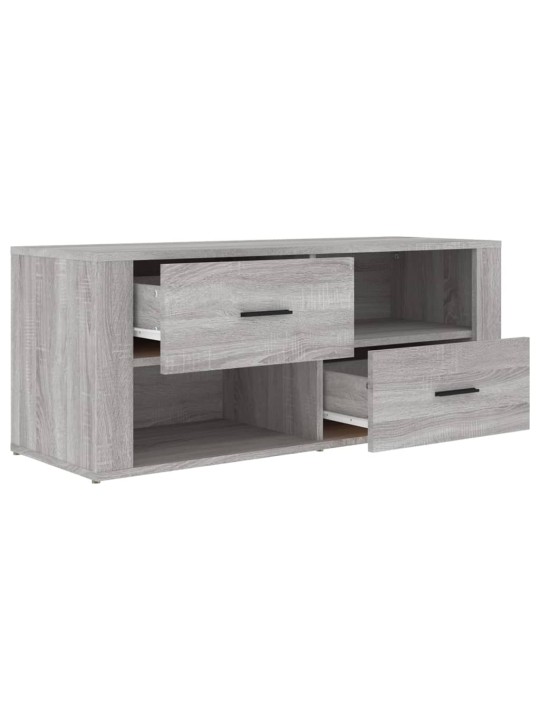 TV skříňka šedá sonoma 100 x 35 x 40 cm kompozitní dřevo