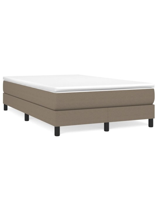Rám postele bez matrace taupe 120 x 200 cm textil