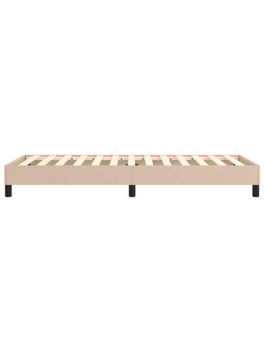 Rám postele cappuccino 90x200 cm umělá kůže