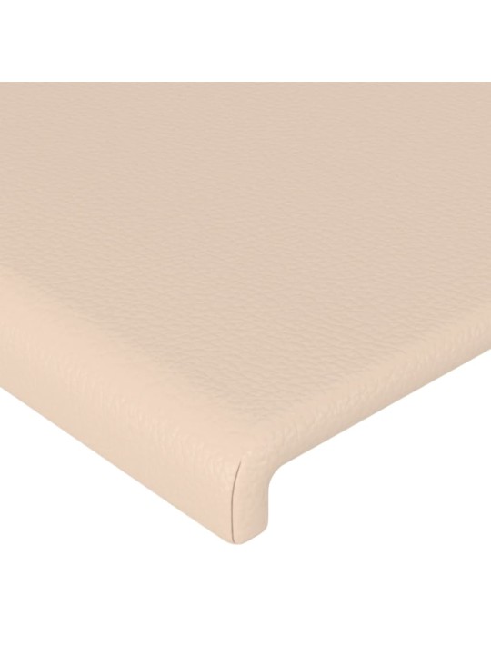Čela postele 4 ks cappuccino 72 x 5 x 78/88 cm umělá kůže