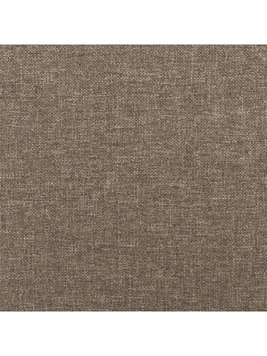 Čela postele 2 ks taupe 72 x 5 x 78/88 cm textil