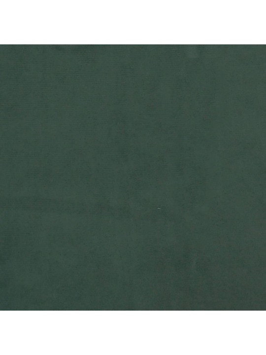 Čela postele 4 ks tmavě zelená 72 x 5 x 78/88 cm samet