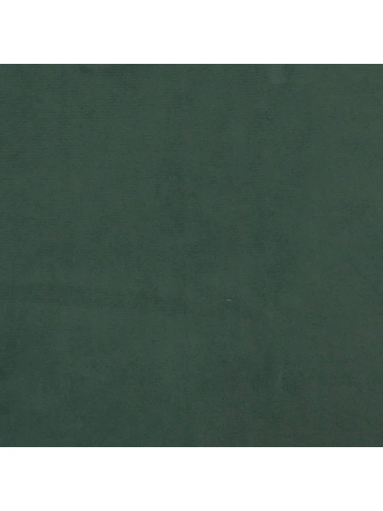 Čelo postele tmavě zelené 100x5x78/88 cm samet