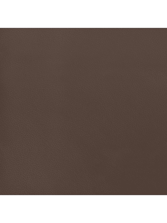 Čelo postele typu ušák šedá 93x23x78/88 cm umělá kůže