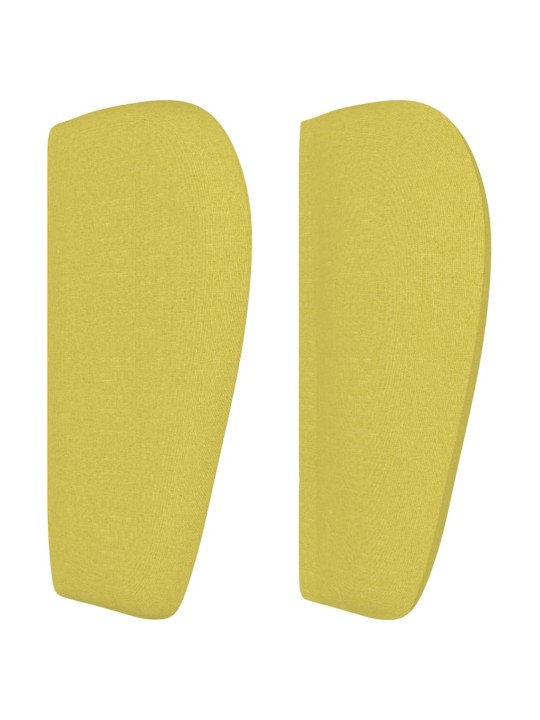 Čelo postele typu ušák zelené 147x23x78/88 cm textil