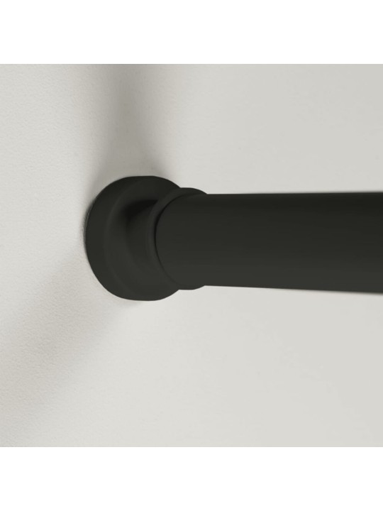 Sealskin teleskopická tyč na sprchový závěs 125–220 cm černá