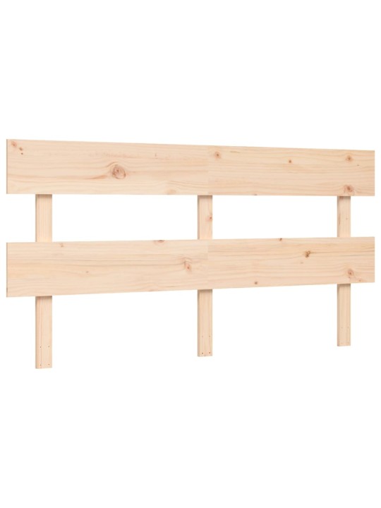 Rám postele s čelem King Size masivní dřevo