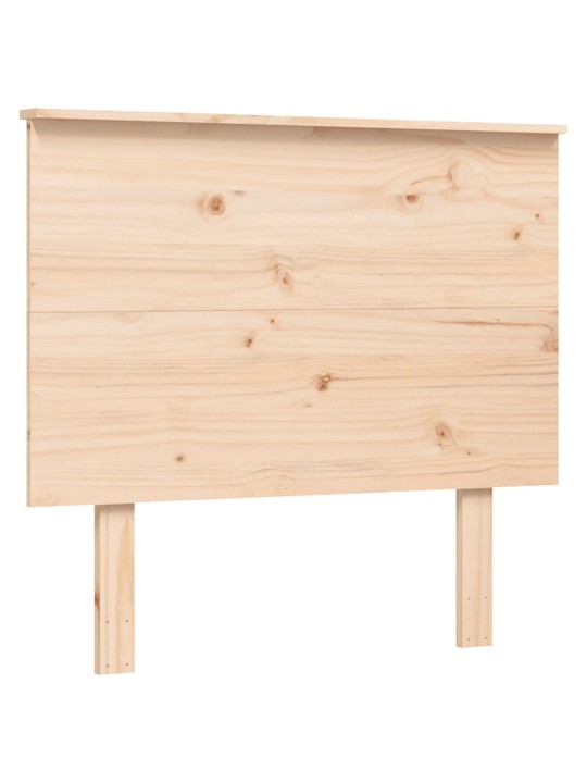 Rám postele s čelem 100 x 200 cm masivní dřevo