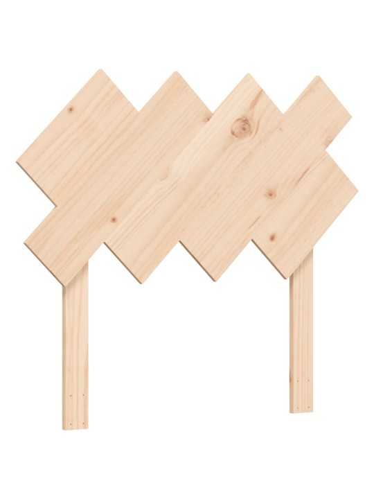 Rám postele s čelem 90 x 200 cm masivní dřevo
