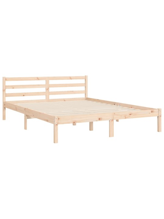 Rám postele s čelem King Size masivní dřevo