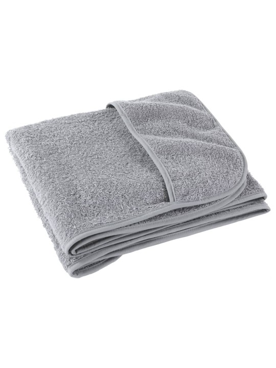 Plážové osušky 6 ks šedé 60 x 135 cm textil 400 GSM