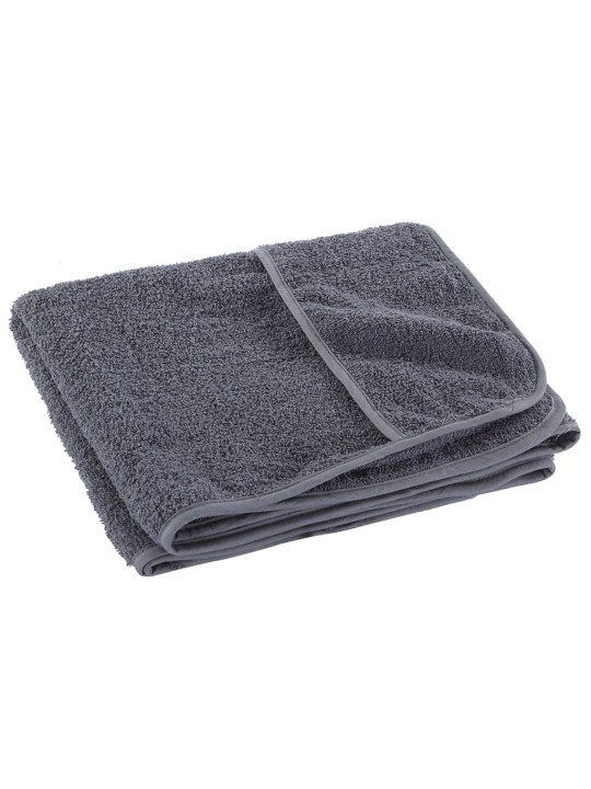 Plážové osušky 6 ks antracitové 60 x 135 cm textil 400 GSM