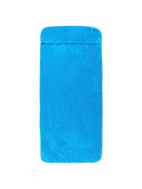 Plážové osušky 4 ks tyrkysové 60 x 135 cm textil 400 GSM