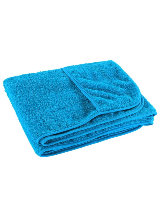 Plážové osušky 4 ks tyrkysové 60 x 135 cm textil 400 GSM