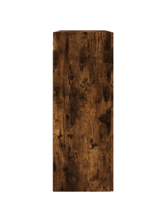 Nástěnné skříňky 2 ks kouřový dub 69,5 x 34 x 90 cm