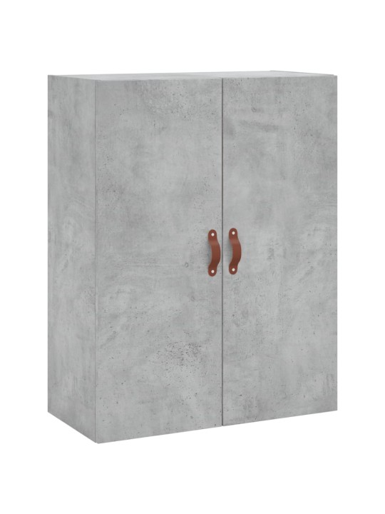 Skříň highboard betonově šedá 69,5x34x180 cm kompozitní dřevo