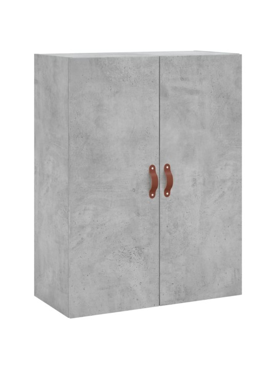 Skříň highboard betonově šedá 69,5x34x180 cm kompozitní dřevo