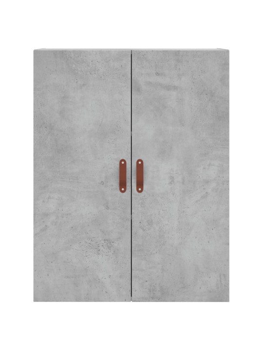 Skříň highboard betonově šedá 69,5x34x180 cm kompozitní dřevo