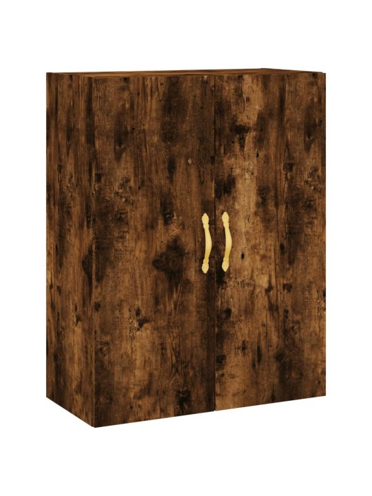 Skříň highboard kouřový dub 69,5 x 34 x 180 cm kompozitní dřevo