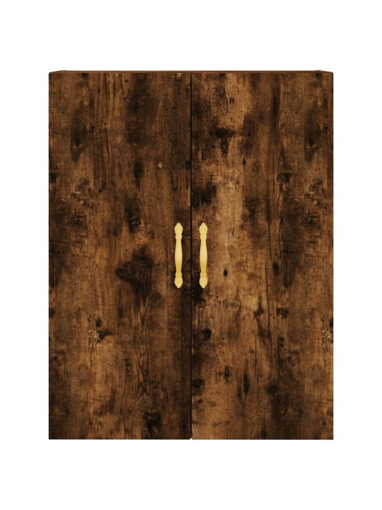 Skříň highboard kouřový dub 69,5 x 34 x 180 cm kompozitní dřevo
