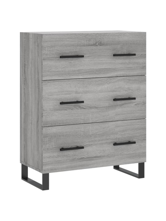 Skříň highboard šedá sonoma 69,5 x 34 x 180 cm kompozitní dřevo