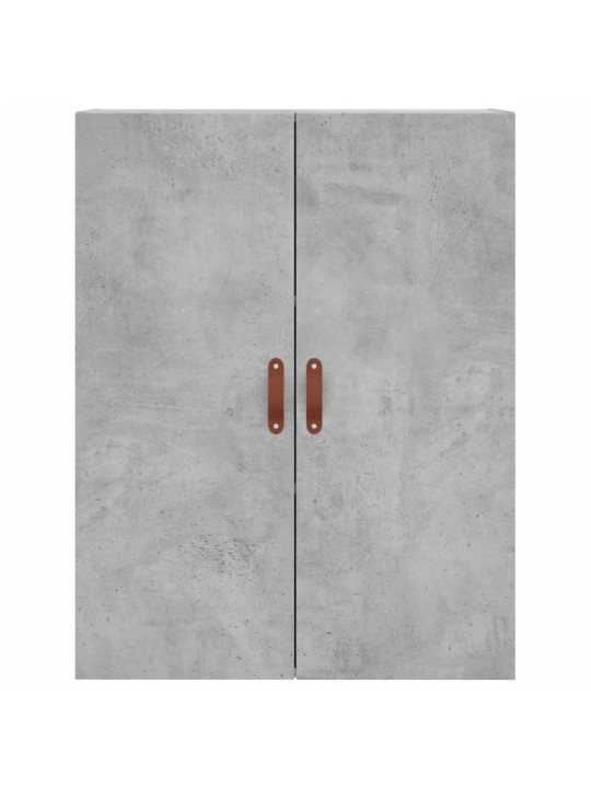 Skříň highboard betonově šedá 69,5x34x180 cm kompozitní dřevo