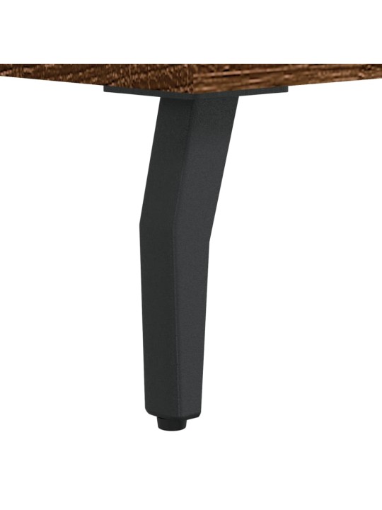 Skříň highboard hnědý dub 69,5 x 34 x 180 cm kompozitní dřevo