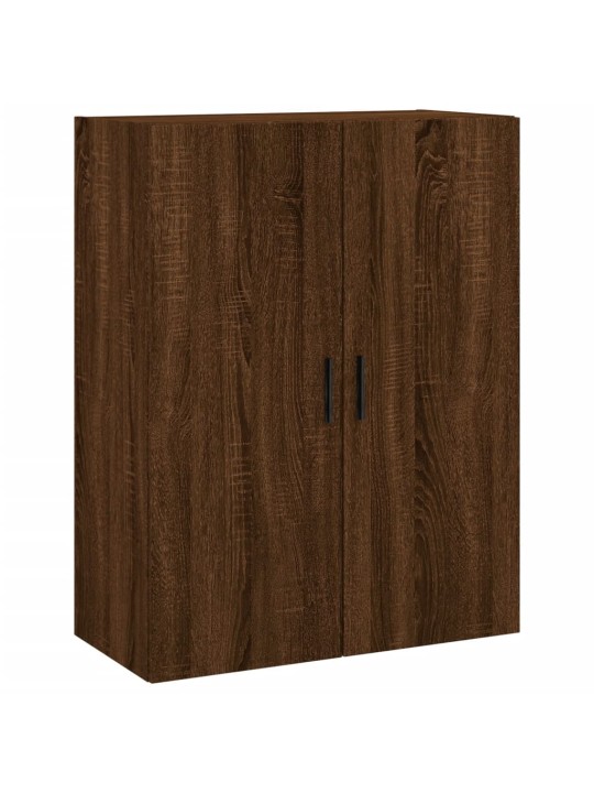 Skříň highboard hnědý dub 69,5 x 34 x 180 cm kompozitní dřevo