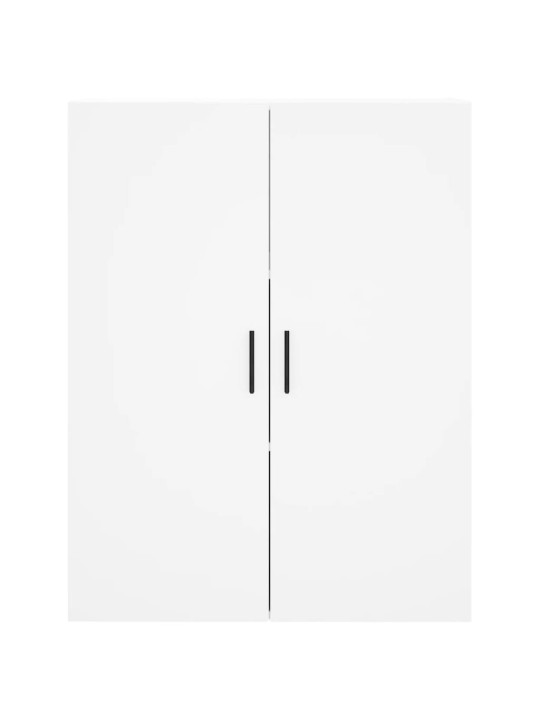 Skříň highboard bílá 69,5 x 34 x 180 cm kompozitní dřevo