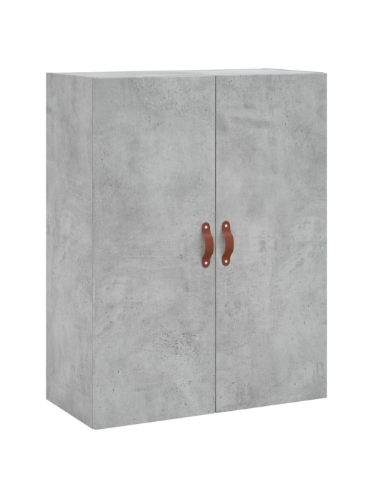Skříň highboard betonově šedá 69,5x34x180 cm kompozitní dřevo