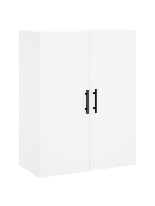 Skříň highboard bílá 69,5 x 34 x 180 cm kompozitní dřevo