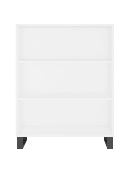 Skříň highboard bílá 69,5 x 34 x 180 cm kompozitní dřevo
