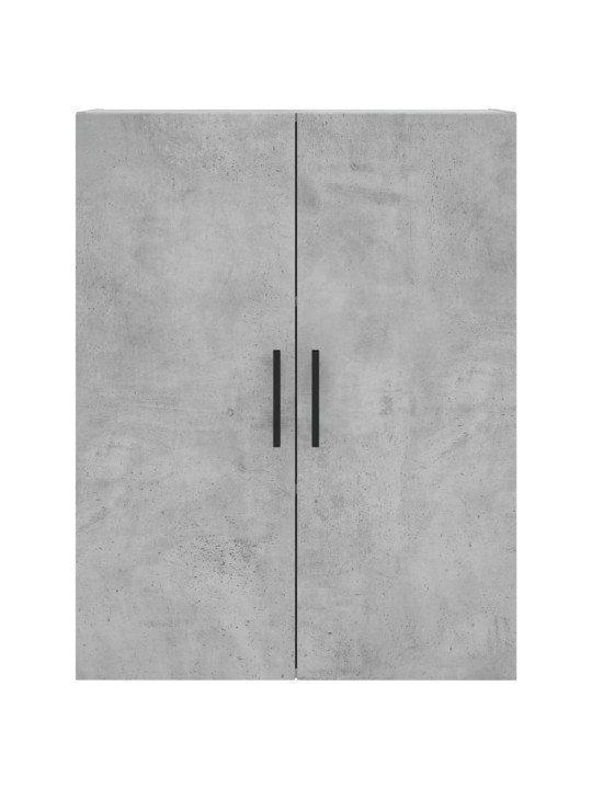 Skříň highboard betonově šedá 69,5x34x180 cm kompozitní dřevo