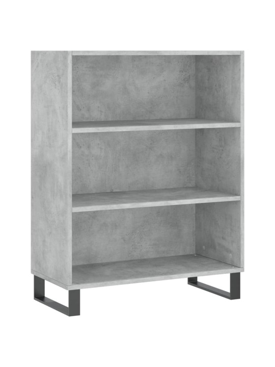 Skříň highboard betonově šedá 69,5x34x180 cm kompozitní dřevo