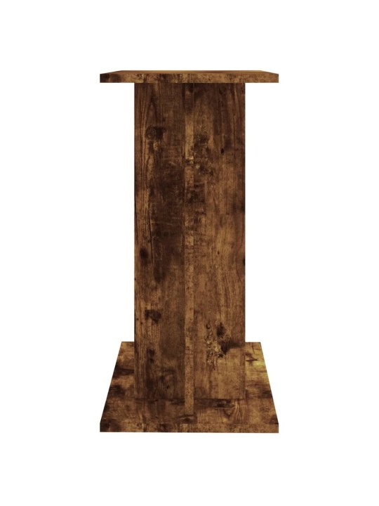 Stojan na akvárium kouřový dub 60 x 30 x 60 cm kompozitní dřevo