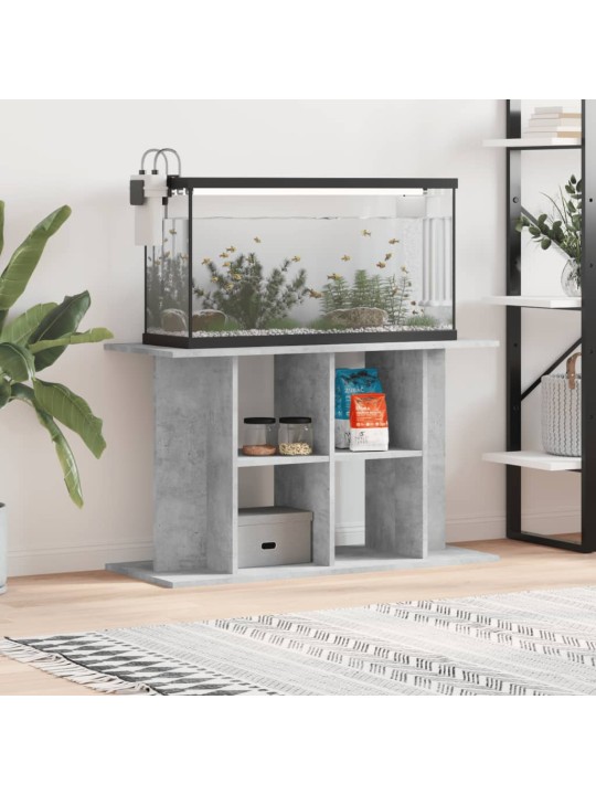 Stojan na akvárium betonově šedý 100x40x60 cm kompozitní dřevo