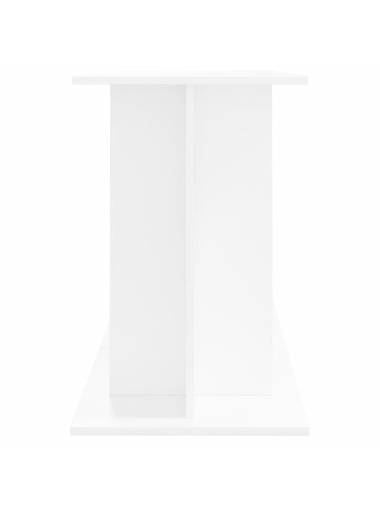 Stojan na akvárium bílý 120 x 40 x 60 cm kompozitní dřevo