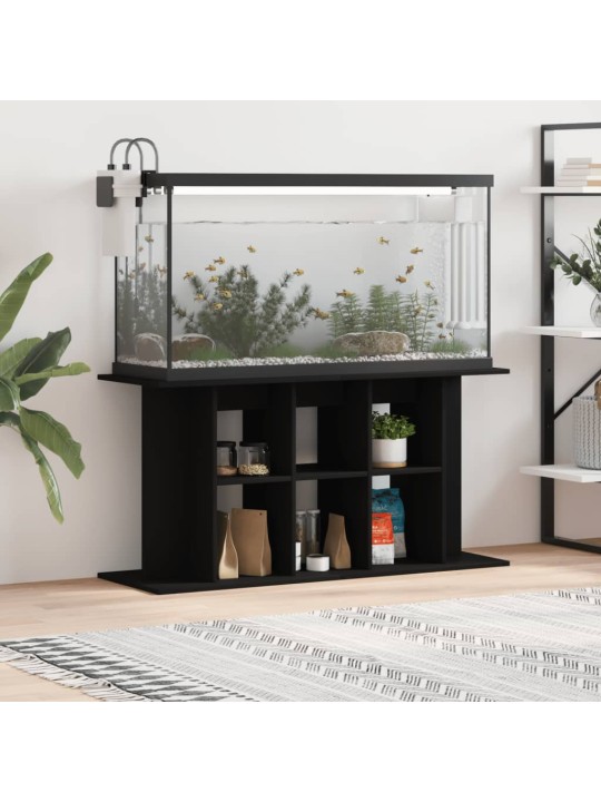 Stojan na akvárium černý 120 x 40 x 60 cm kompozitní dřevo