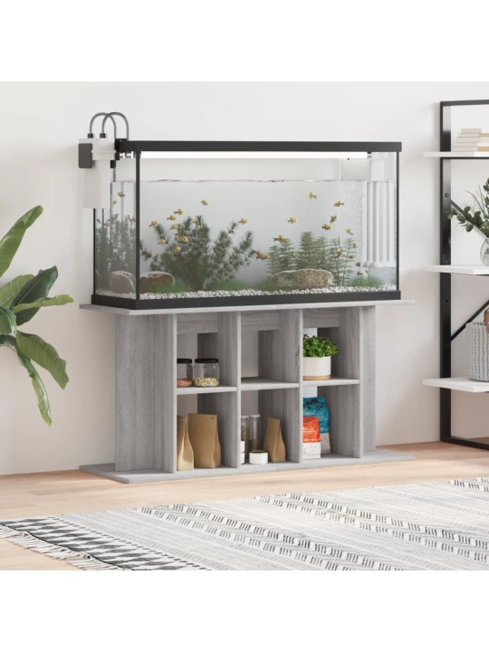 Stojan na akvárium betonově šedý 120x40x60 cm kompozitní dřevo