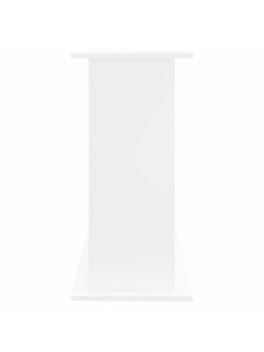 Stojan na akvárium bílý 81 x 36 x 73 cm kompozitní dřevo