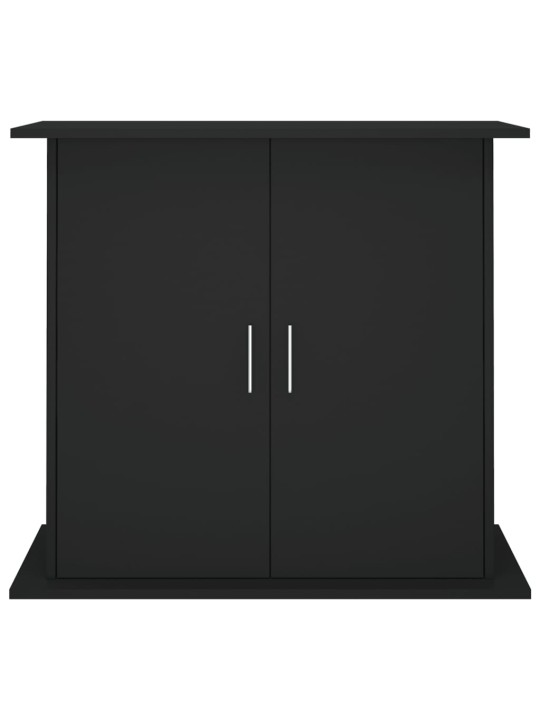 Stojan na akvárium černý 81 x 36 x 73 cm kompozitní dřevo