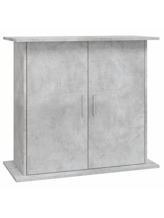 Stojan na akvárium betonově šedý 81x36x73 cm kompozitní dřevo