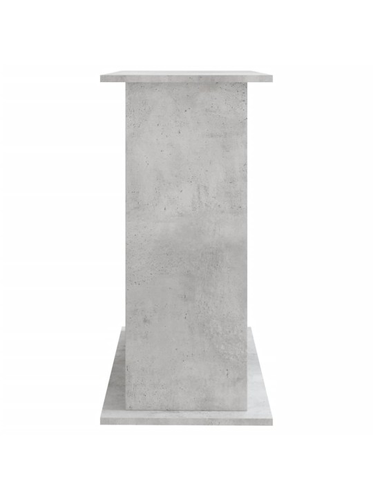 Stojan na akvárium betonově šedý 81x36x73 cm kompozitní dřevo