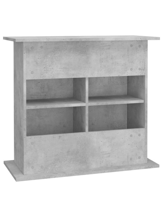 Stojan na akvárium betonově šedý 81x36x73 cm kompozitní dřevo