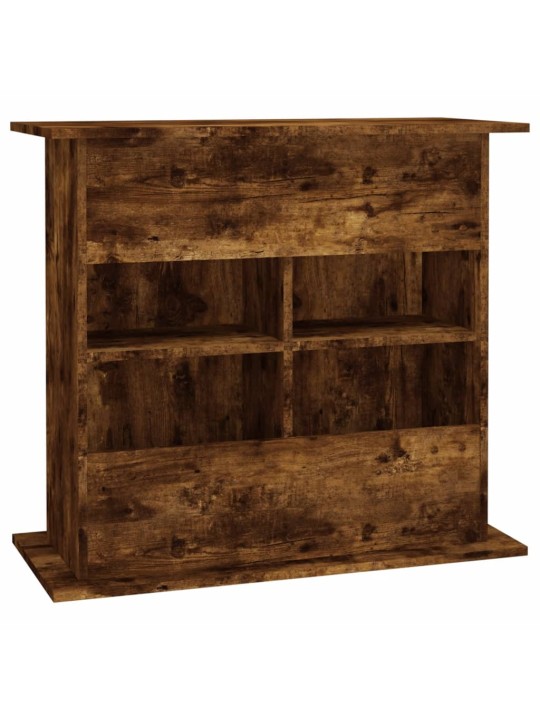 Stojan na akvárium kouřový dub 81 x 36 x 73 cm kompozitní dřevo
